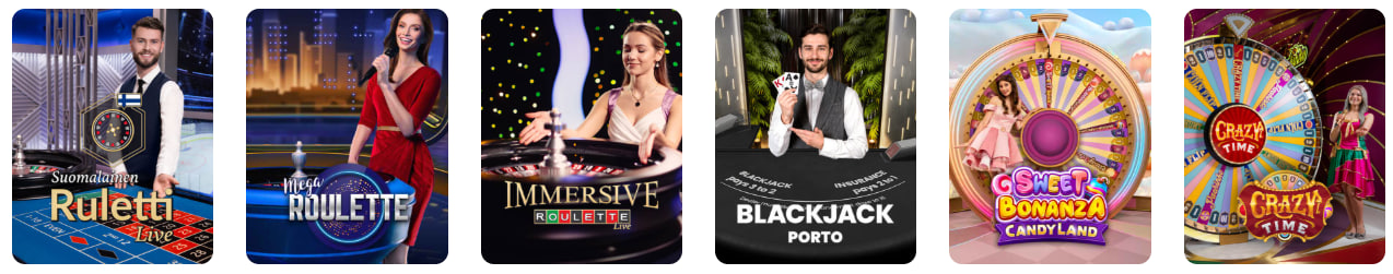 spinnair casino live games